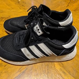 Adidas boost suede athletic sneakers